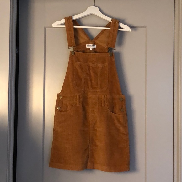 NWOT American Apparel Corduroy Skirtalls